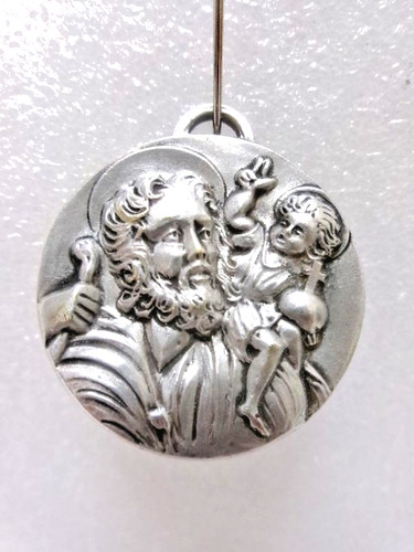 Médaille ancienne biface st - médaille,
