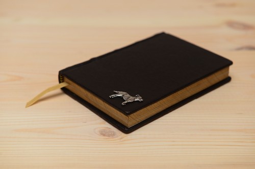 Staffy type cuir carnet - type,