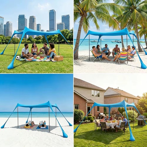 Tente plage anti upf50 - anti, uv