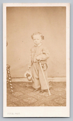 Cdv 1870 petit garçon - petit,
