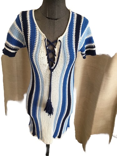 Superbe robe crochet coton - superbe,