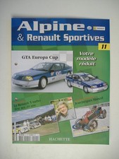 fascicule n°11 ALPINE V6 GT TURBO EUROPA CUP 1985 -  ALPINE & Renault Sportives