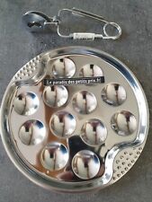 assiette à escargot 19 cm + 1