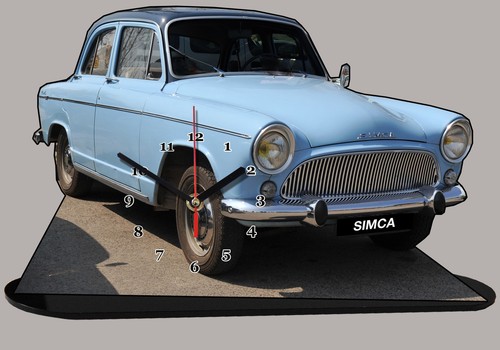 Miniature model cars - cars,, simca