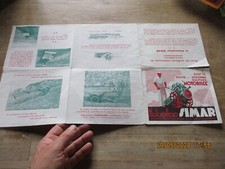 Ancien Dépliant Catalogue