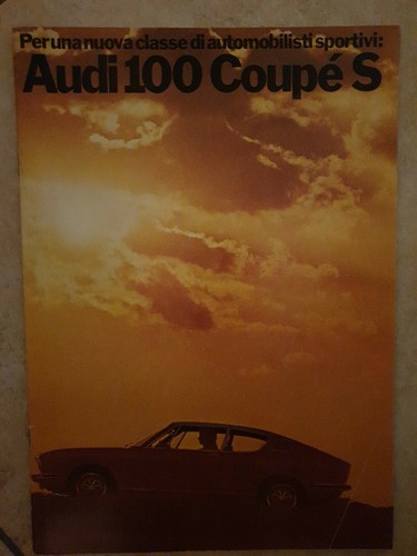 Audi nsu 100 coupe brochure - audi, s