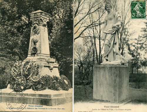 Toul art sculpture lot - toul, et