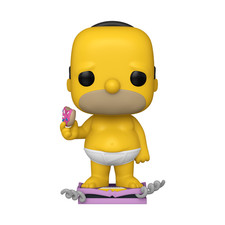Pop! Plus Homer on Scale with Pop! Protector The Simpsons PREORDER/PRECOMMANDE