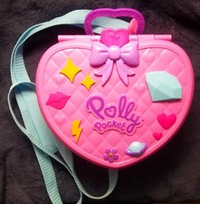 Polly Pocket - Sac à Dos Parc d'Attraction - Sans les figurines et Grande Roue