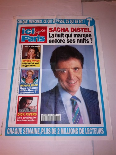 Affiche ici paris - affiche, 1995