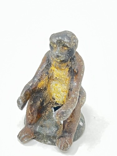 Singe plomb polychrome jouet - singe,