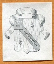 ex-libris de P.Milsand à