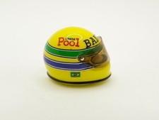 Casque Ayrton Senna 1983 F3 JF Créations 1/12 helmet F1 pin's RARE