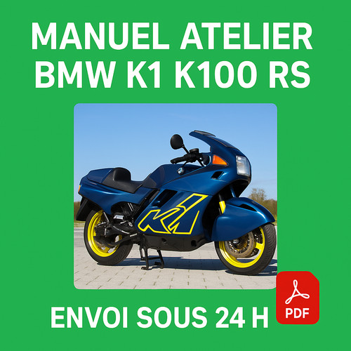 Manuel atelier bmw - k1, rs