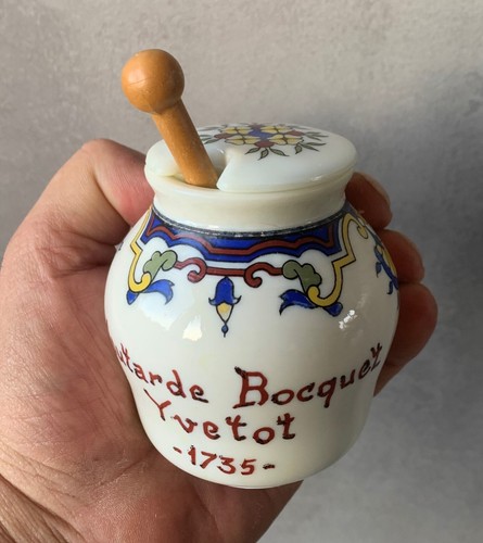 Pot moutarde bocquet - moutarde, yvetot
