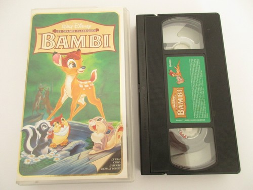Cassette vhs walt disney les - vhs,