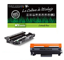 DR2400 (tambour) +  TN2420 / TN2410  Toner  Noir - Point d'encre
