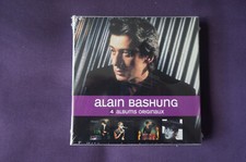 ALAIN BASHUNG  / COFFRET 4 CD SCELLES / ROULETTE/ PIZZA / PLAY.B / PASSE LE RIO