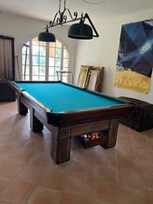 Rare, Vintage G. Correale & Sons Fast Model 9ft Pool Table (American Billiard)