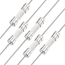 Coup Lent Fusible Temporisation Fil Conducteur Fusibles Céramique 250V T2A 5Pcs