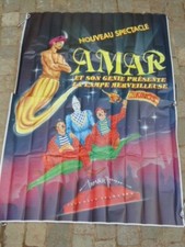 DOUBLE GRANDE AFFICHE CIRQUE