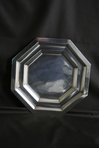 Plat service ancien en - de,