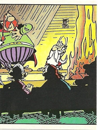 Vignette panini asterix - vignette, 1987