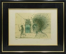 Jean Carzou  (1907-2000)  " Personnage imaginaire  " Arménie