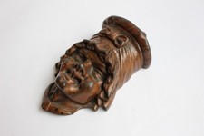 Porte allumettes murale bronze