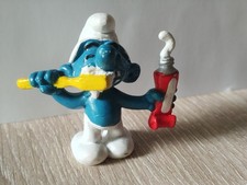 Figurine Schtroumpf Brosse A Dents Peyo Schleich