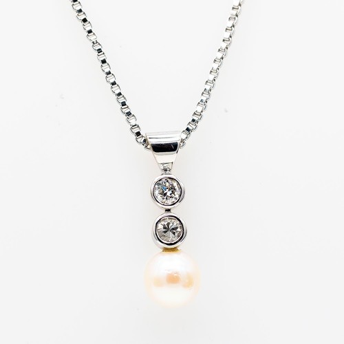 Collier avec pendentif - collier, 585/14k