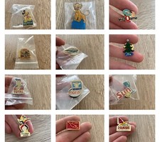 Pins Divers Publicitaires Disney Peugeot Ford Quick Carrefour Total etc.