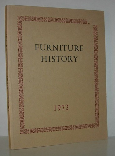 Furniture history the journal - history,