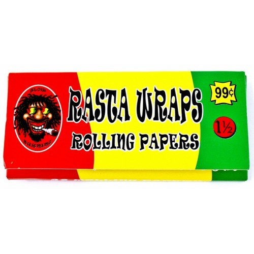Rasta wraps cigarette - rasta, 1.5