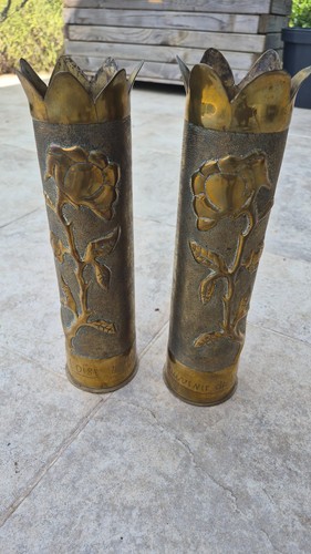 Paire vases douilles - en,