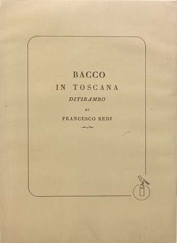 Bacco toscana ditirambo - bacco, "