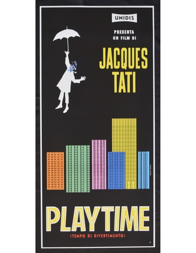 Affiche playtime jacques tati - playtime,