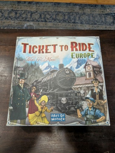 Ticket ride europe - ride, complete