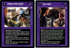 SWCCG: No Money, No Parts, No