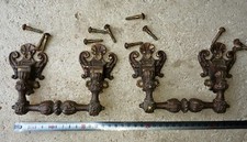 D3- 2 anciennes  poignées  de piano en   bronze L.  PINET XIXe siècle 