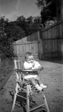 Portrait enfant bébé chaise