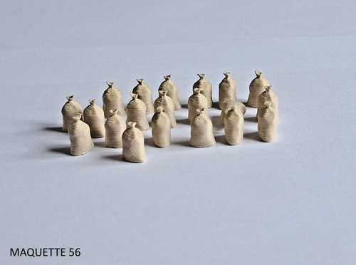 Sacs jute blé farine - 1/43,