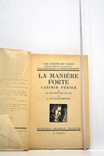 LIVRE ANCIEN LA MANIERE FORTE