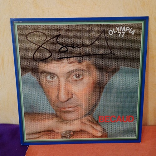 Vinyl tours gilbert becaud - 33, "gilbert