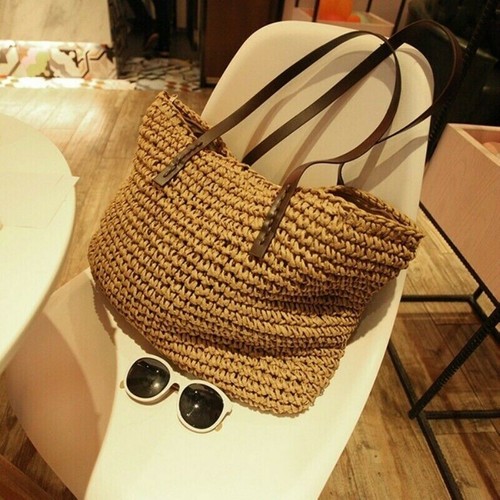 Sac cabas femme paille - sac,