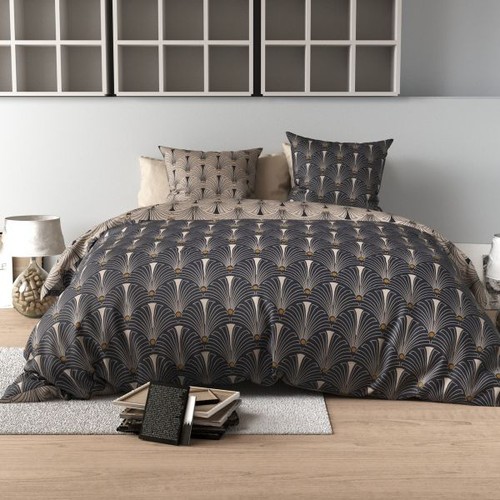 Parure lit 240x260 coton - de, cm