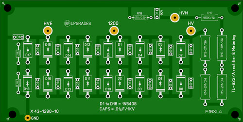Kenwood 922 rectifier pcb - rectifier,