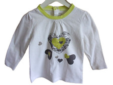 J379 vêtement d'occasion  Bébé Fille T-Shirt m.l. fantaisie ORCHESTRA 12 mois