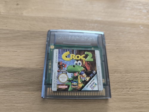 Jeu game boy color croc - color,