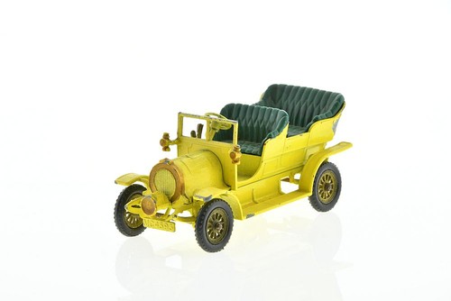 Spyker beige 1904 matchbox - spyker,